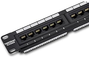 TRENDnet 24-Port Cat6 Patch Panels - Ample Network Expansion