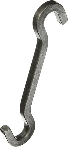 enclume 7-Inch Extension Gancho uso con bote estante de techo diseño de marcas de martillo acero