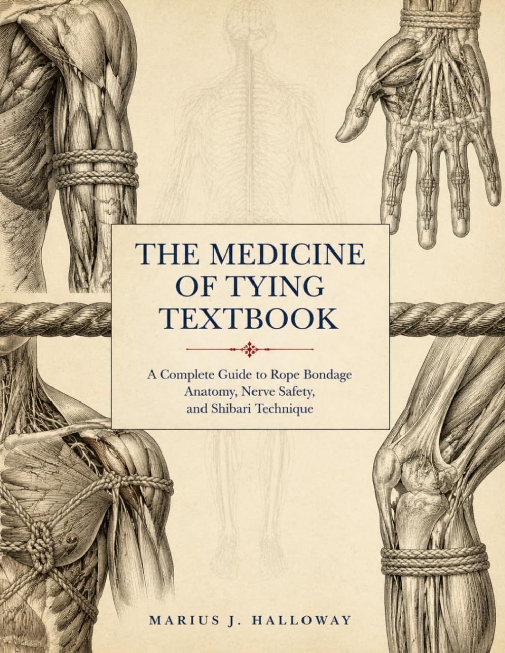The Medicine Of Tying Textbook: A Complete Guide to Rope Bondage Anatomy, Nerve Safety, and Shibari Technique