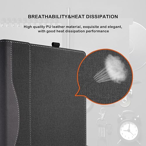 Miniatura 7 de Funda protectora para laptop de 13.3'' HP Envy X360 13-bf 13t-bf y Hp Pavilion Aero 13-be 2 en 1, funda protectora para laptop con soporte y soporte