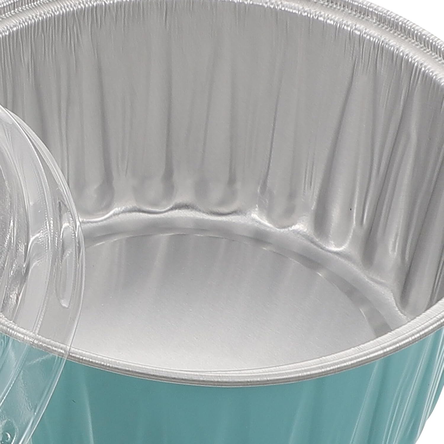 VICASKY 120pcs Mini Baking Cups with Lids, Aluminum Foil Ramekins Muffin Tins, Small Tart Tins for Air Fryer and Oven Baking, Disposable Cake Cups for Party and Wedding