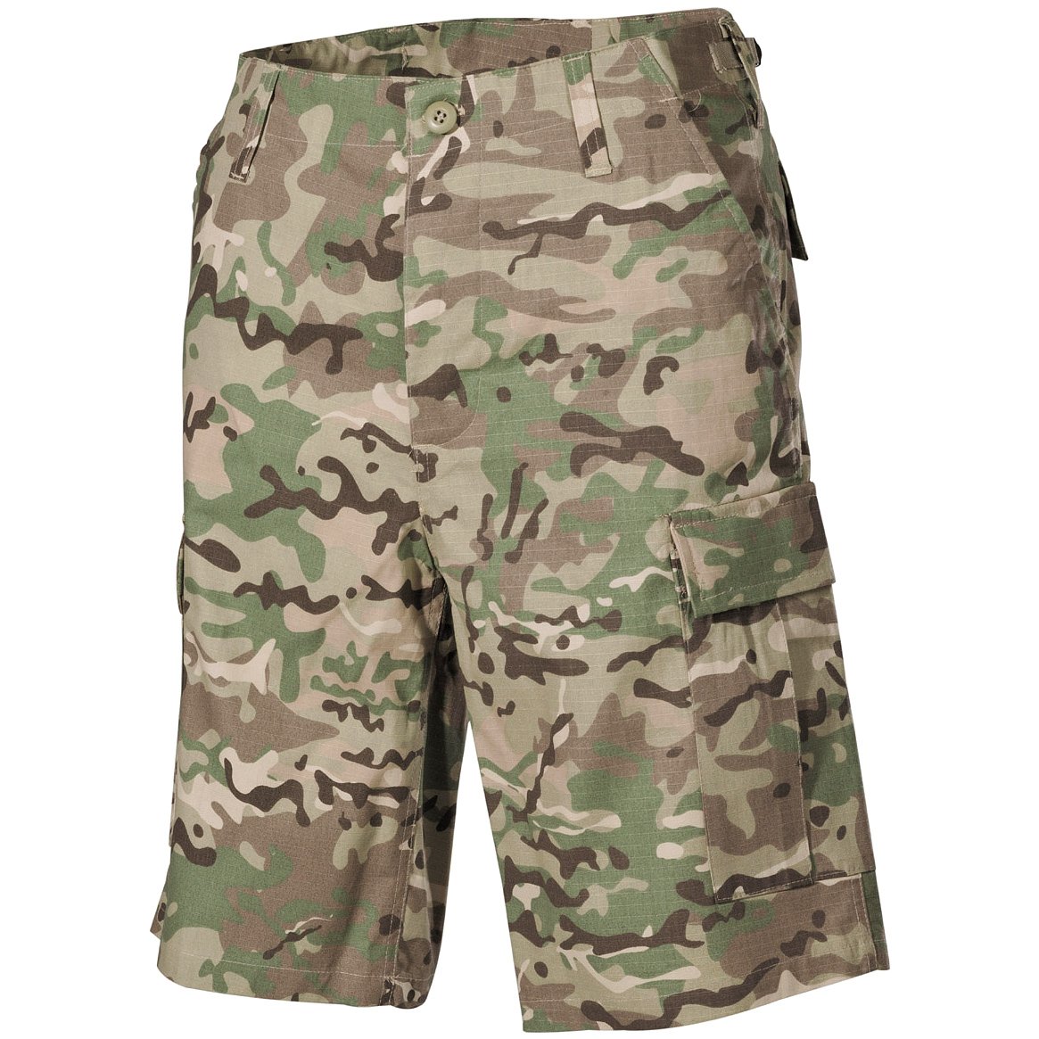 MFH US BDU Bermuda Shorts Ripstop Operation Camo Size M