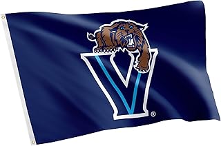 Desert Cactus Villanova University VU Flag - 3 x 5 Feet Wildcats Banner, Indoor/Outdoor Durable Fabric, 100% Polyester Design (Style Z)