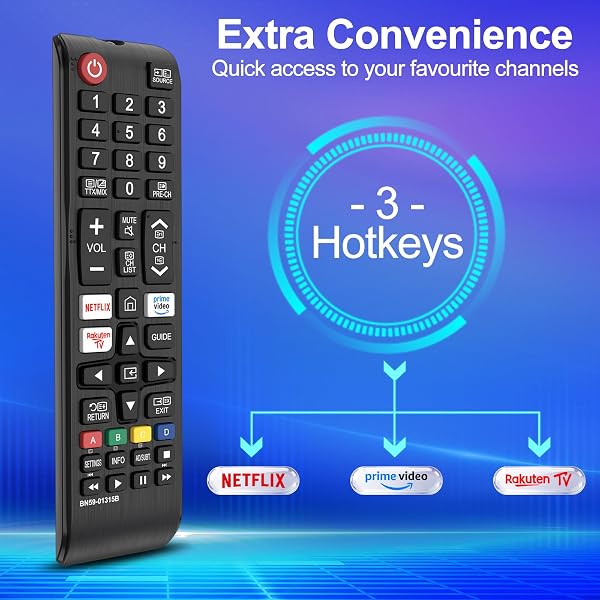Télécommande pour Samsung BN59-01315B Véritable télécommande pour Les téléviseurs 2018 2019 QLED (1) - 4