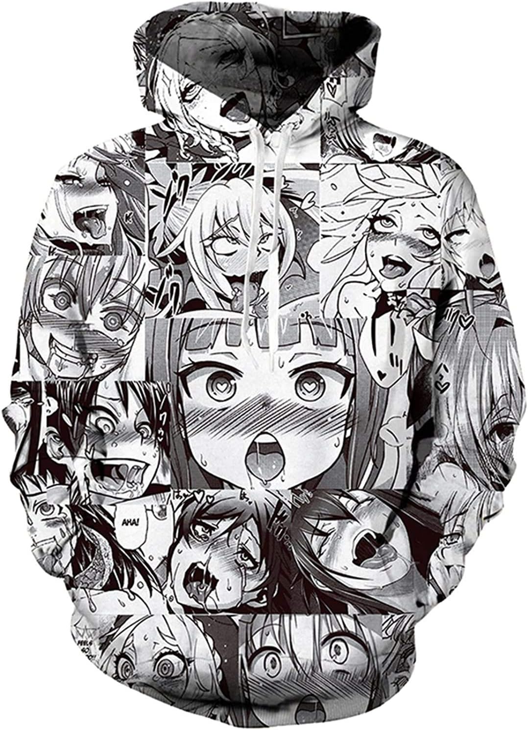 Hoodies Sweatshirt Autumn Winter Men's Long Sleeve 3D Print Shirt Pullovers Tracksuit Plus Size