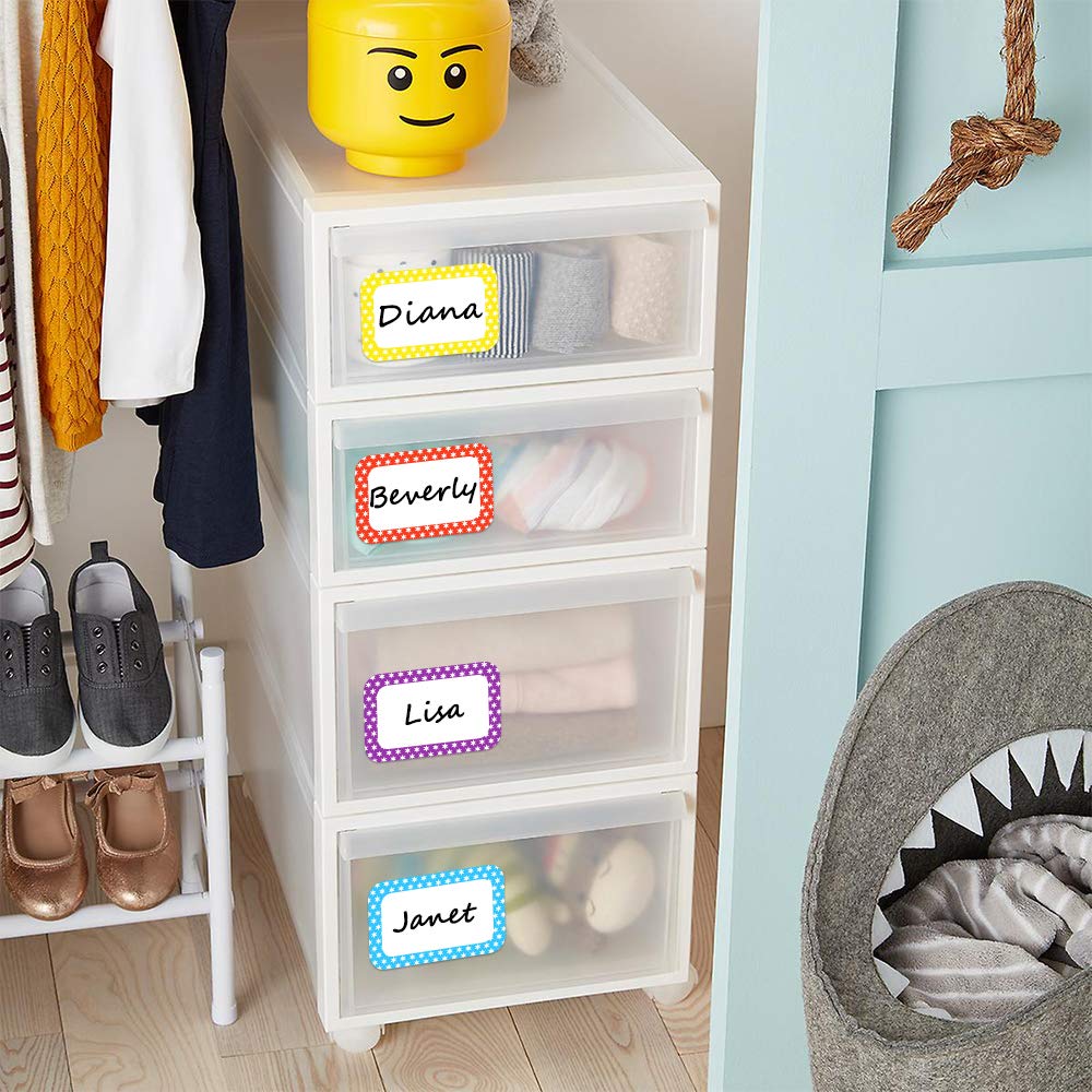 DIYASY Lot De 4200 étiquettes Autocollantes Rondes Pour Vêtements, 7 Tailles (XS/S/M/L/XL/XXL