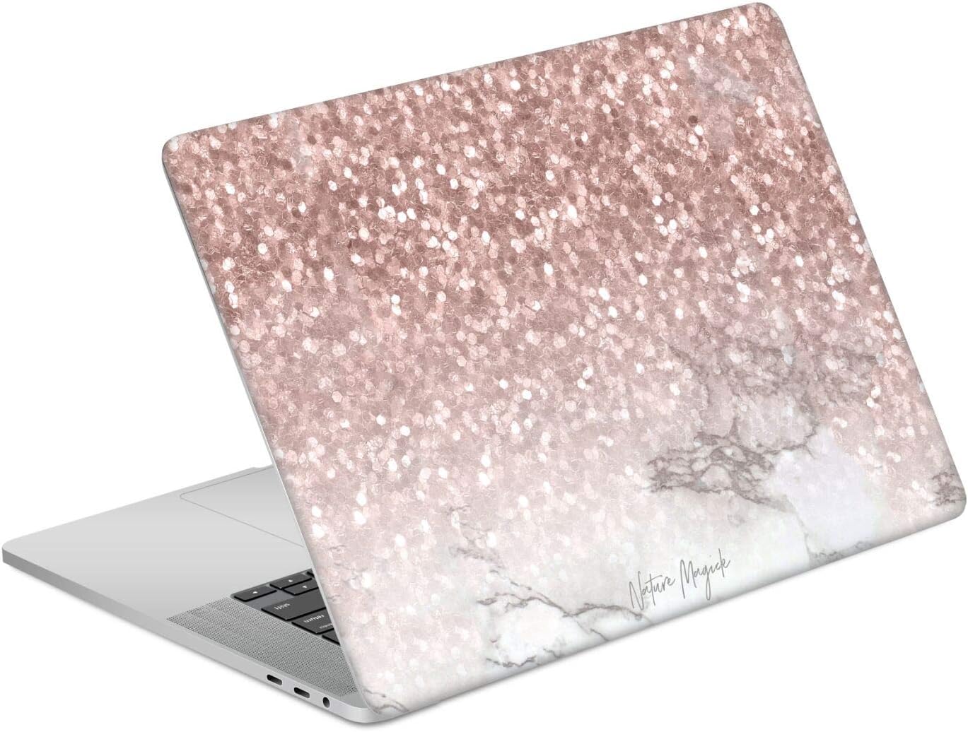 Head Case Designs Officially Licensed Nature Magick Pink Sparkle Rose Gold Marble Glitter Vinyl Sticker Skin Decal Cover Compatible with MacBook Pro 16" A2141