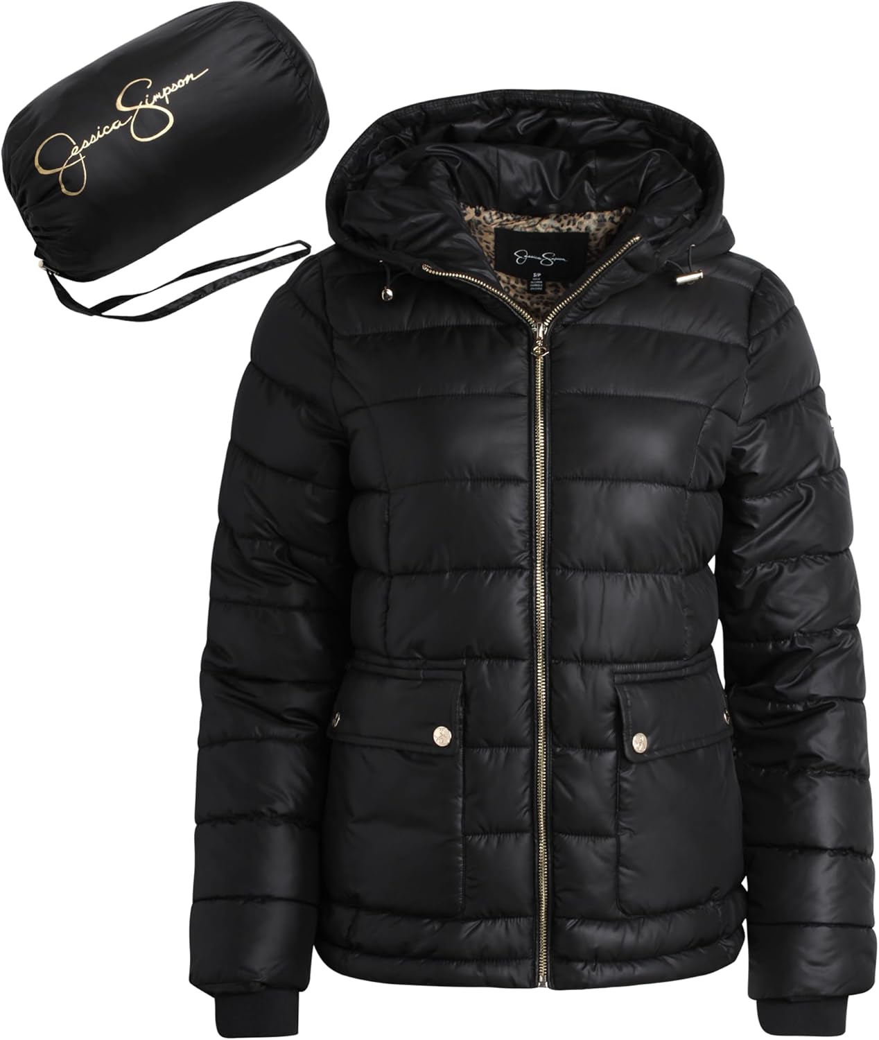 Puffer Jacket Jessica Simpson Black Coat Buy Jessica Simpson