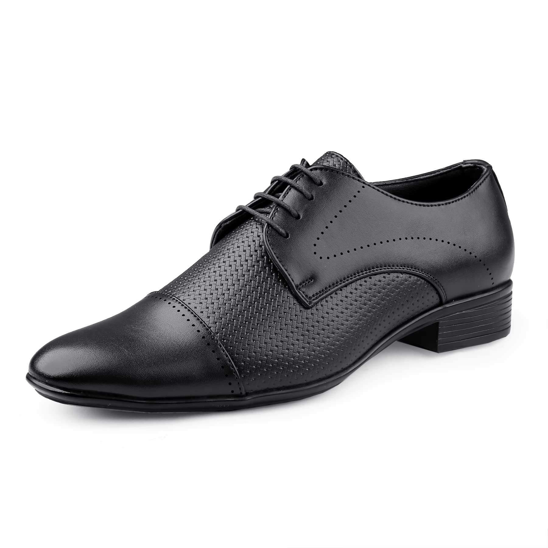 Bacca Bucci® Homer Formal Shoes with Superior Comfort | All Day Wear Office Or Party Lace-up Shoes- Black, Size UK9 (B0BZDVK688) Amazon Price History, Amazon Price Tracker