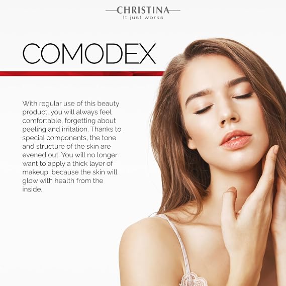 -CHRISTINA- Comodex Hydrate & Restore Serum with Hyaluronic Acid - 30ml - Facial Hydrating Serum to Regenerate & Rejuvenate - For Dehydrated Oily, Open Pores, Combination, Nomal Skin