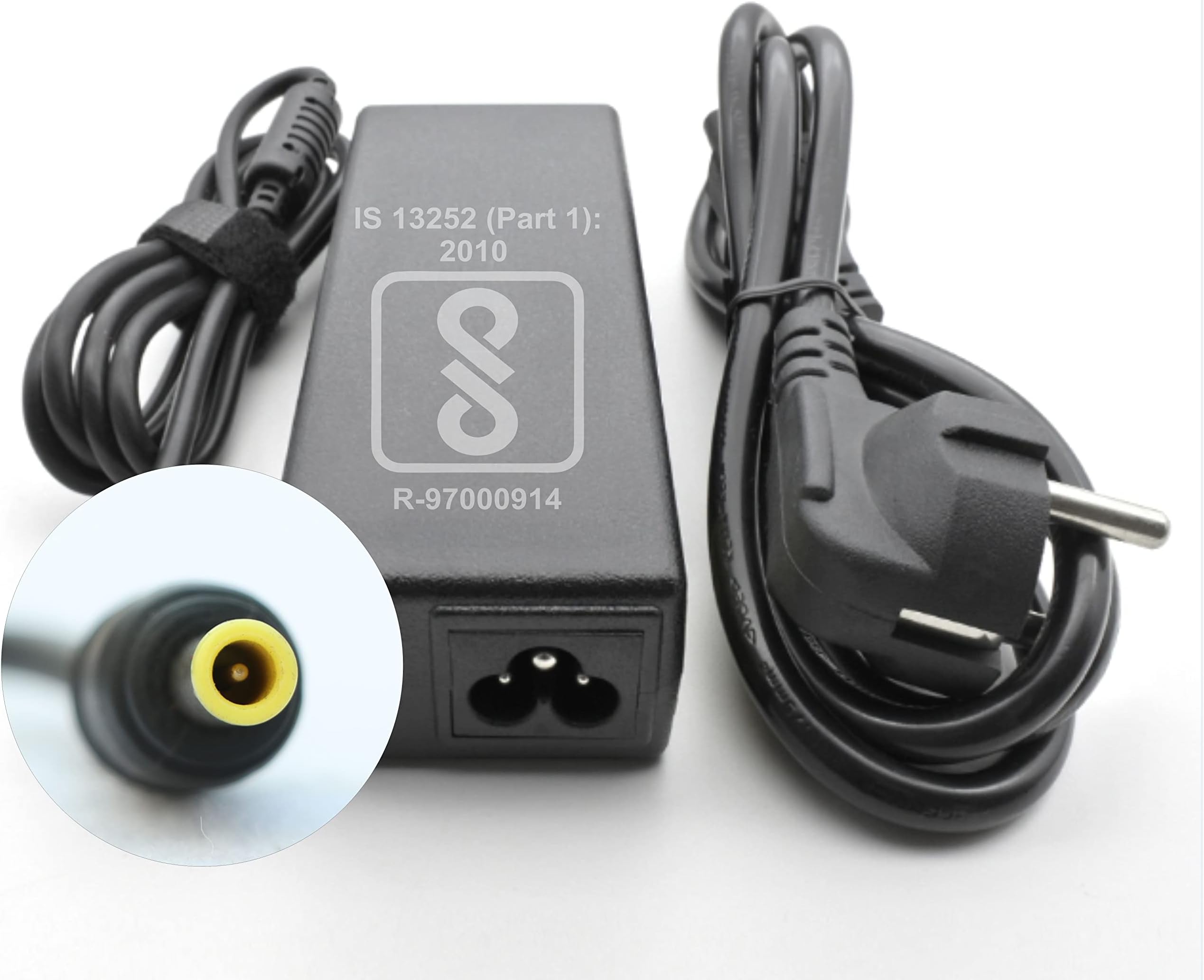 60w Laptop Adapter Charger Compatible with Samsung Aquila rv513 rv515 m40 Plus gt7450 gt7600 gt7700 r464 r478 Ativ 2 4 Spin 19v 3.16a Pin/Tip Size: 5.5mm x 3.0mm (with Power Cable/Cord)