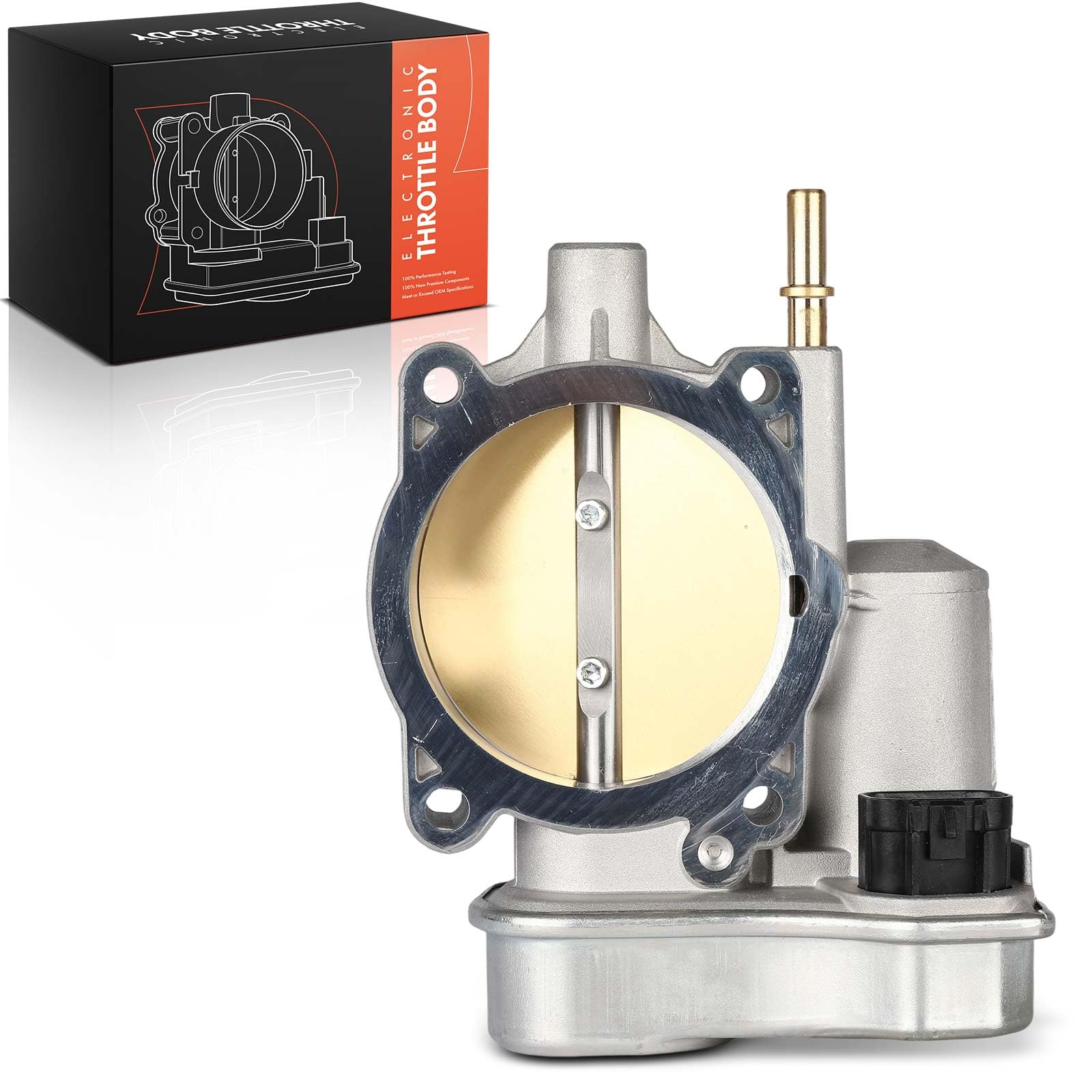 Frankberg Válvula de mariposa Cuerpo de mariposa Compatible con Trailblazer KC 4.2 AWD 9-7X 4.2 AWD Ascendel 4.2 4WD Hummer H3 3.5 Replace# 67-3006,12568580