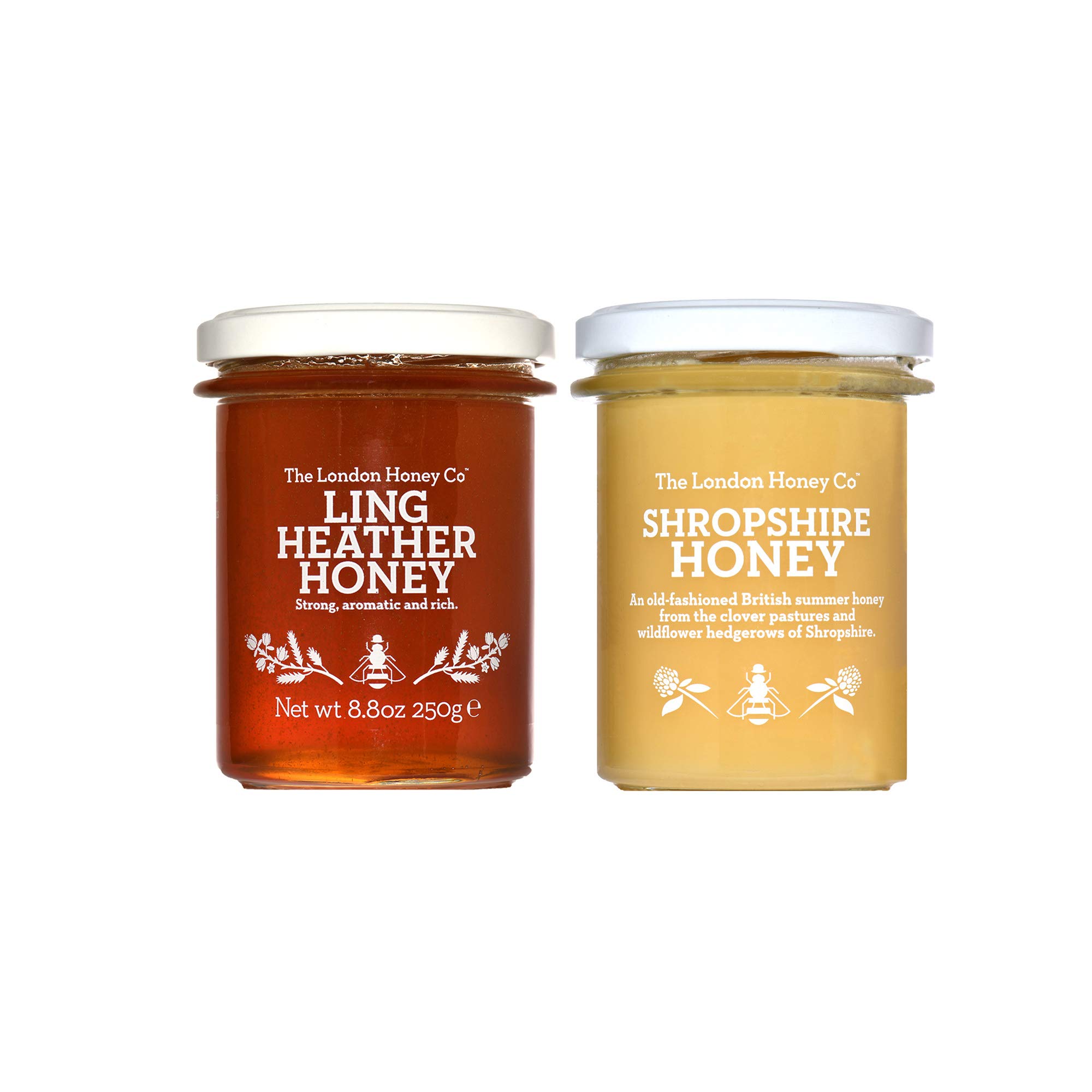 Buy The London Honey Company British Honey Duo (250g x 2 Jars