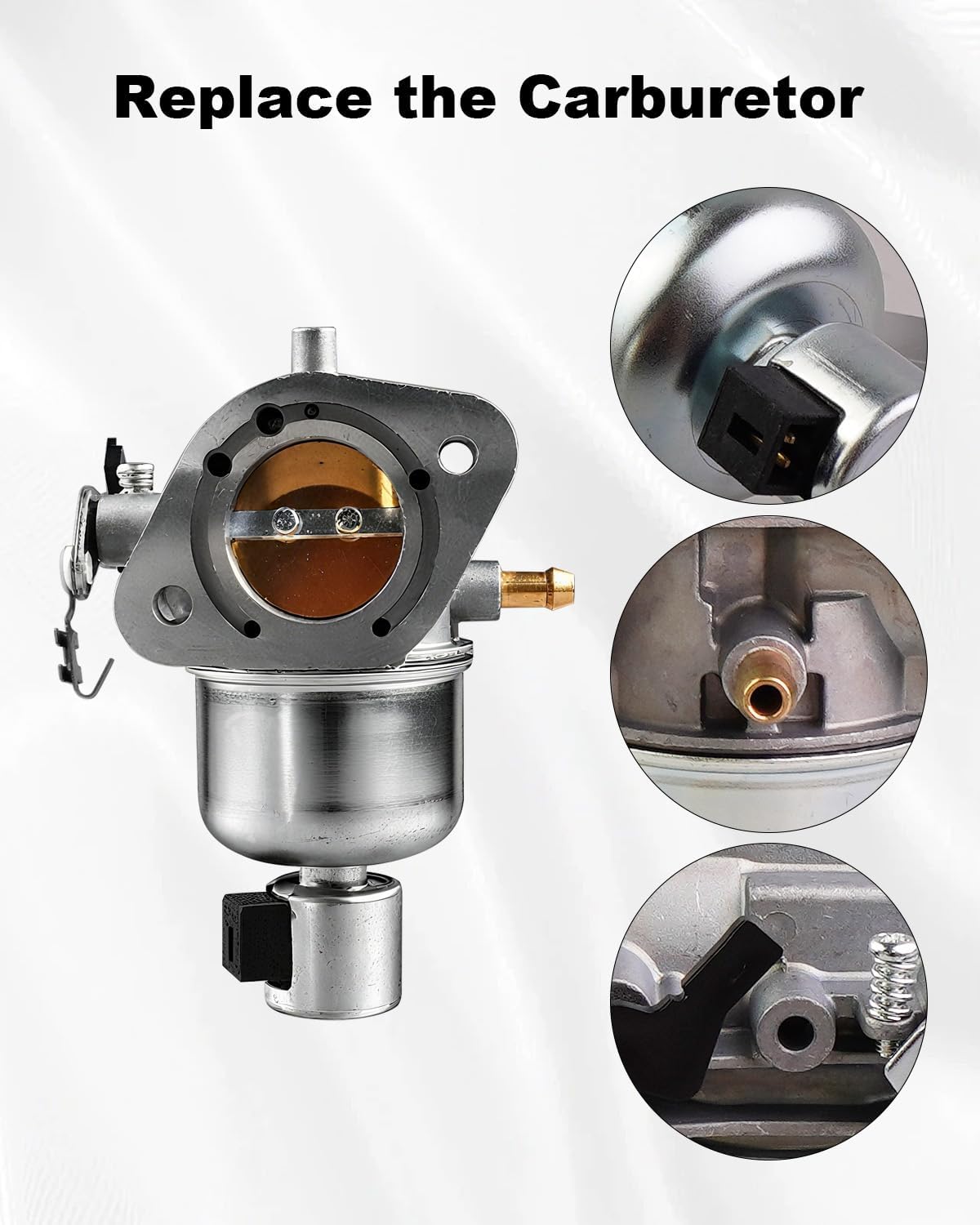 Carburetor Fit for John Deere Z530M Z530R Z540M Z540R Z730M ZTrak Lawn Tractor, Riding Mower Carb with Air Filter Fuel Pump Tune Up Kit