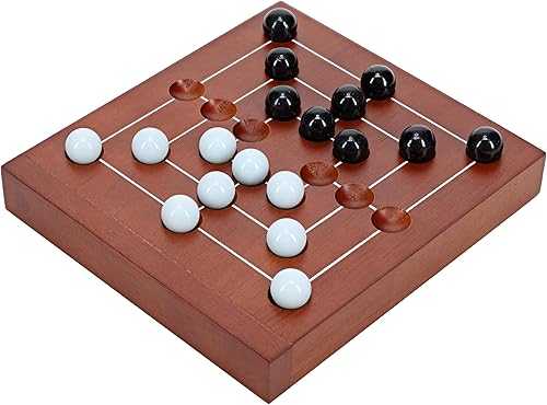 WE Games Nine Morris - Tamaño de viaje de 5 pulgadas para hombre