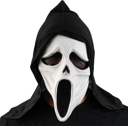 Miniatura 32 de YU FENG Máscara de disfraz para Halloween, mascarada, cosplay, fiesta divertida