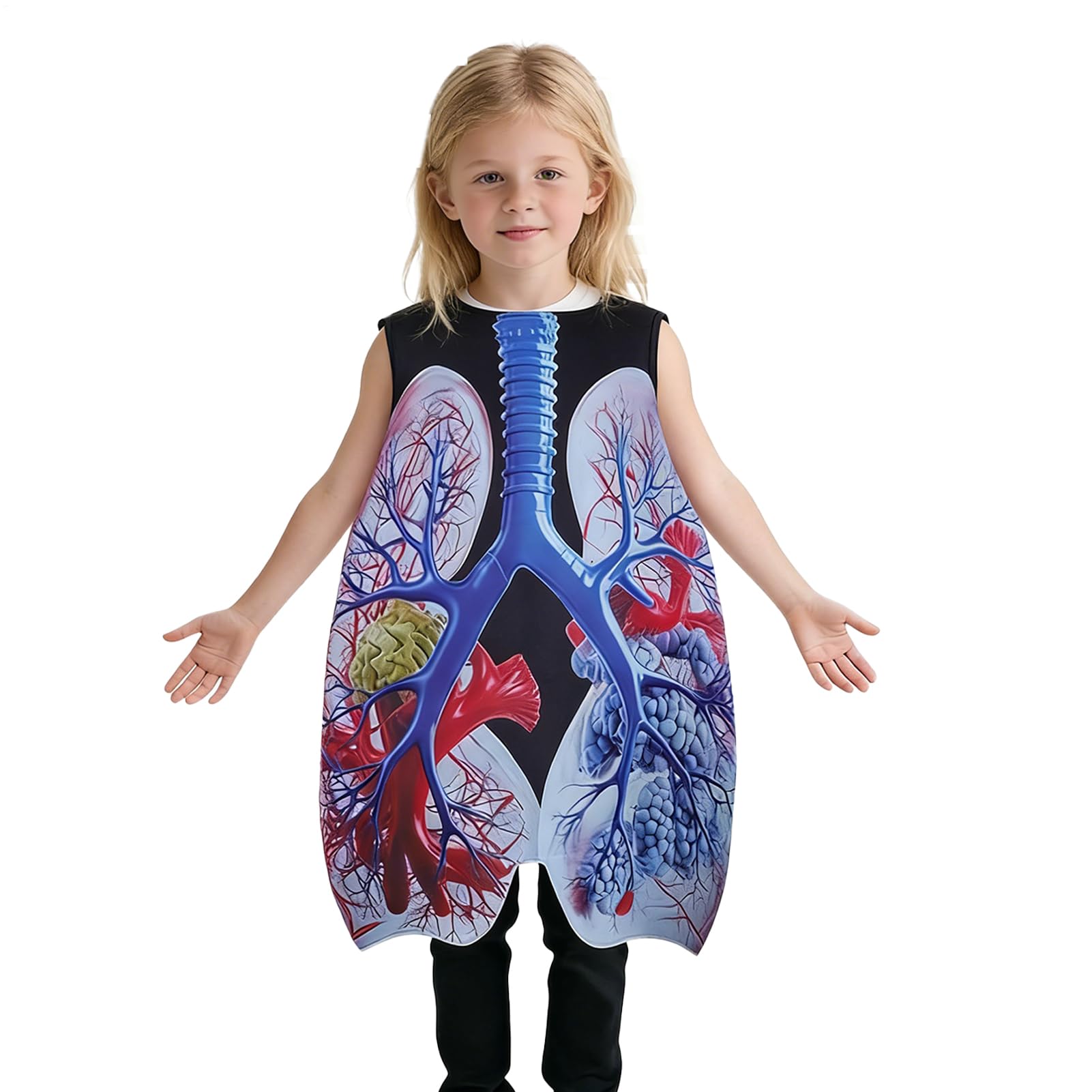 Costume pour l'enseignement médical du poumon et démonstrations - 8