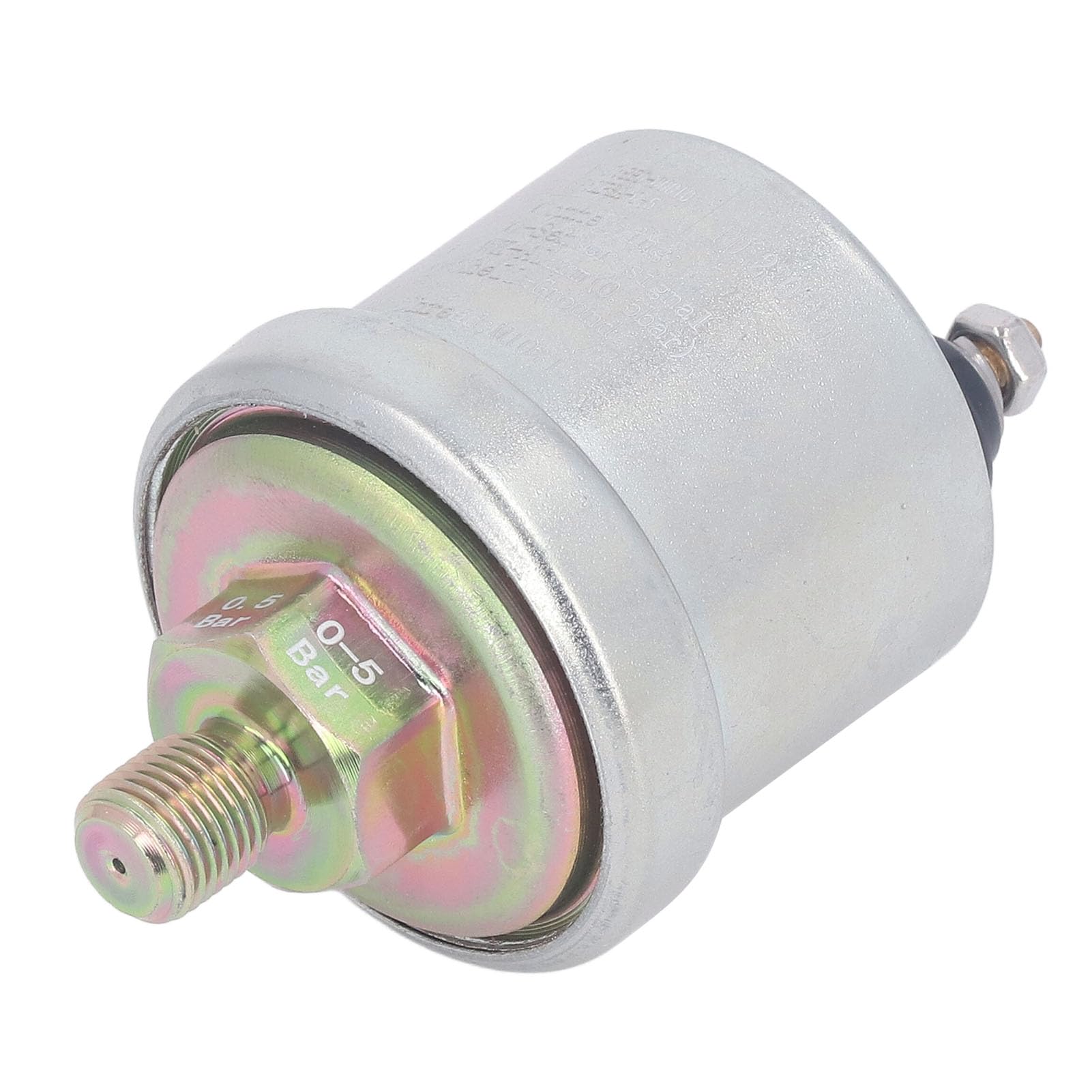 Sensore di Pressione Olio Motore in Ottone, M10x1 Filettatura Maschio 1/8NPT, Alta Pressione 0-5 bar, Resistente al Calore