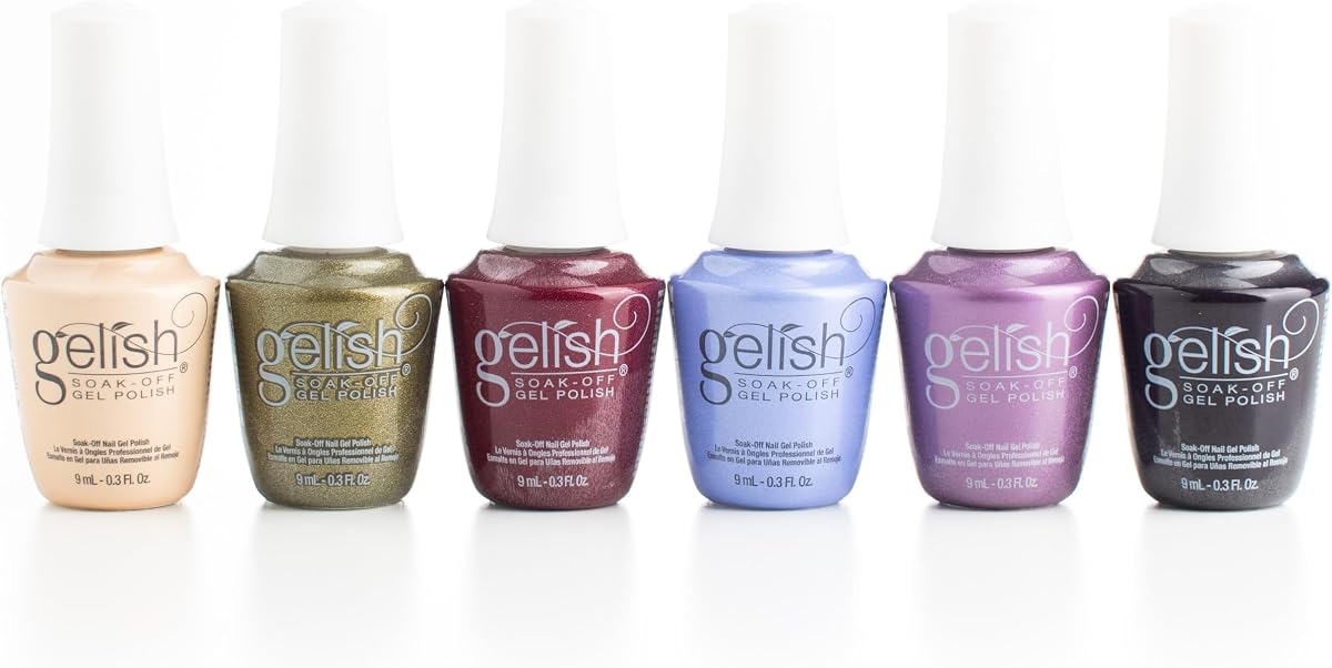 MINI Paquetes de Valor de la Colección Holiday/Winter On My Wish List - 9 ml de esmalte de uñas de gel de larga duración sin TPO, color vibrante, alto brillo, fórmula resistente a las virutas, calidad profesional