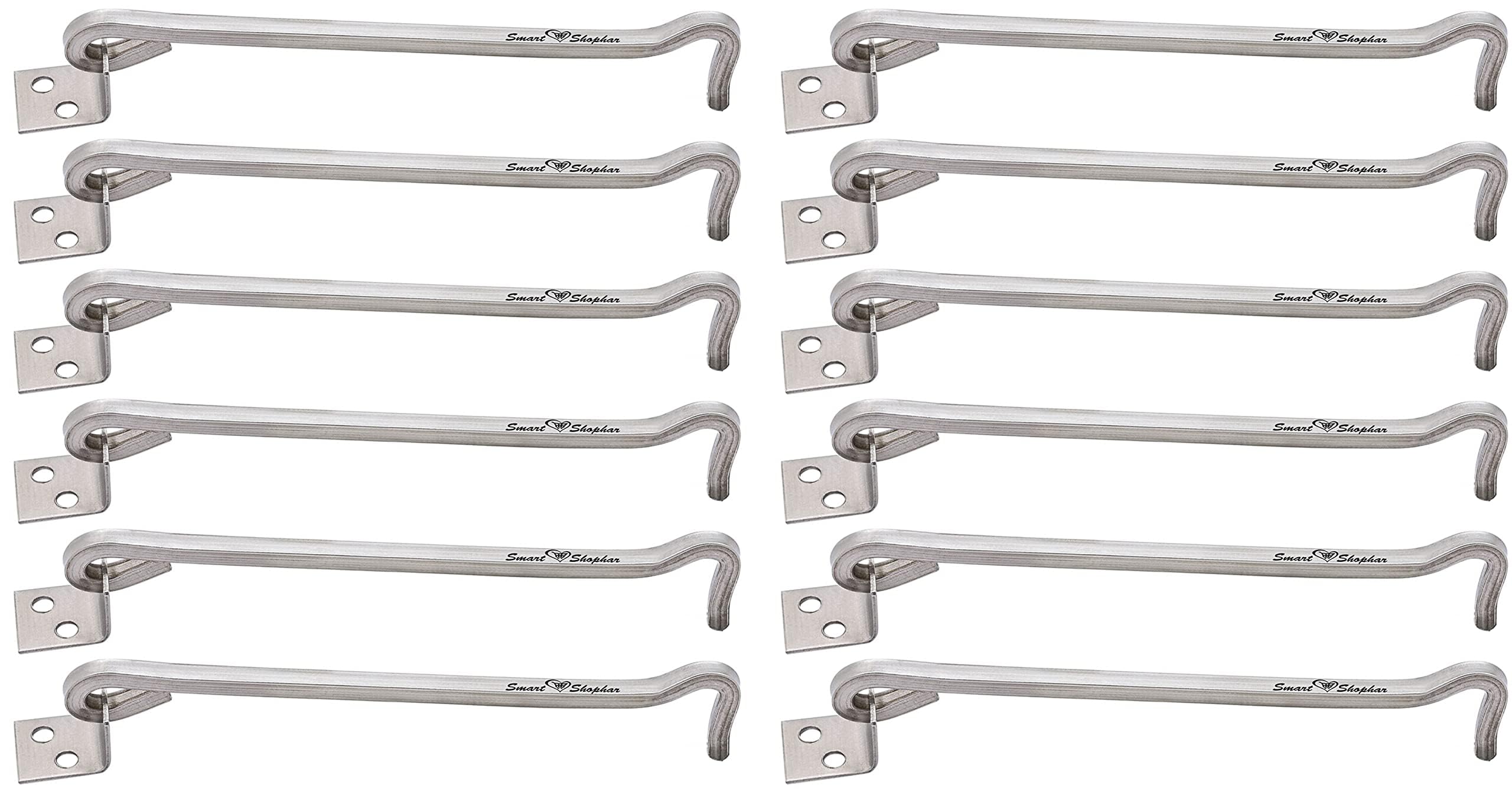 Stainless Steel Gate Hooks - Secure Your Gate -10 Stainless Steel Gate Hooks - Secure Your Gate -10