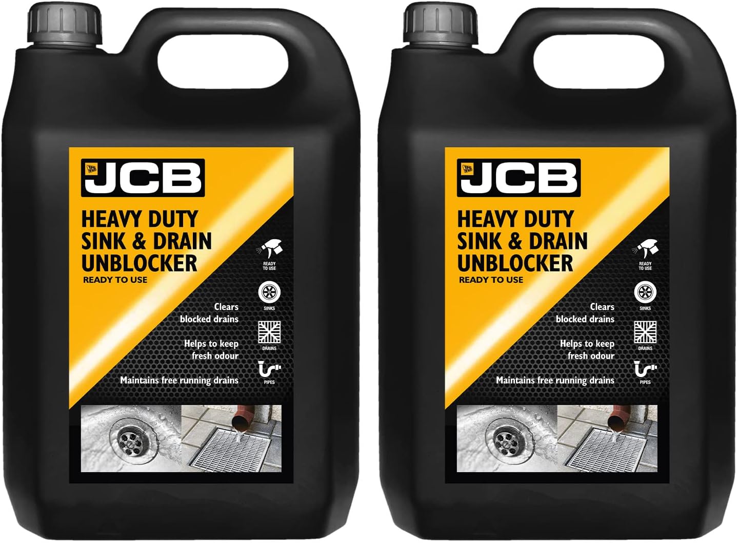 Jeyes Drain Unblocker, Powerful Outdoor Cleaning Fluid, Cleans and