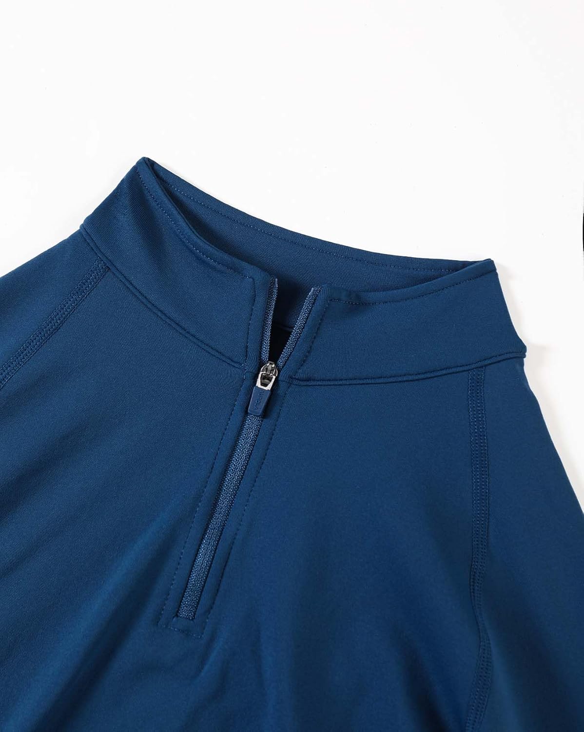 AUROLA Influence Workout Jacket for Women, Half Zip Cropped Slim Fit Long Sleeve Yoga Jackets Athletic Top with Thumb Holes - Image 2