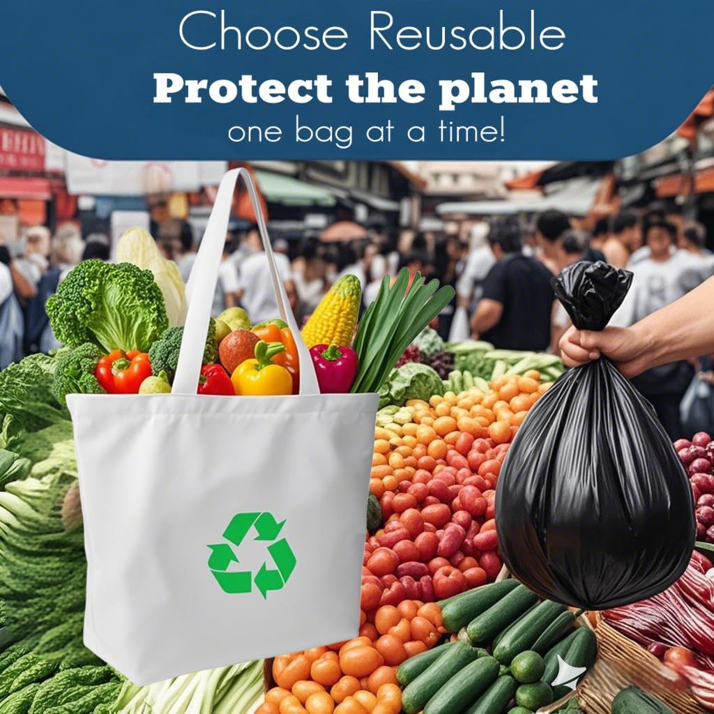 WeStar 5 Pack Sublimation Tote Bags Blanks,12oz Heavy-Duty 100% Polyester with Zipper, Long Handles (18.5"x15"x4.7"), Reusable for DIY, Heat Transfer, Gym, Travel, Business Branding - Image 2