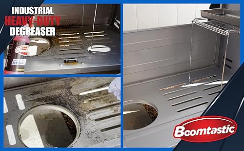 Miniatura 6 de Boomtastic - Desengrasante y limpiador industrial, potente desengrasante, para cocina, interior y exterior, 1 galón (1 galón)