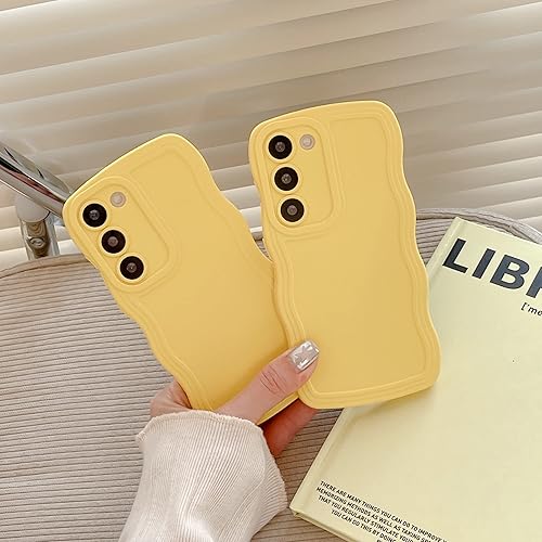 Miniatura 4 de UEEBAI Funda con marco ondulado para Samsung Galaxy S20 FE 5G, bonito marco ondulado, ajuste delgado, a prueba de golpes, funda suave y bonita