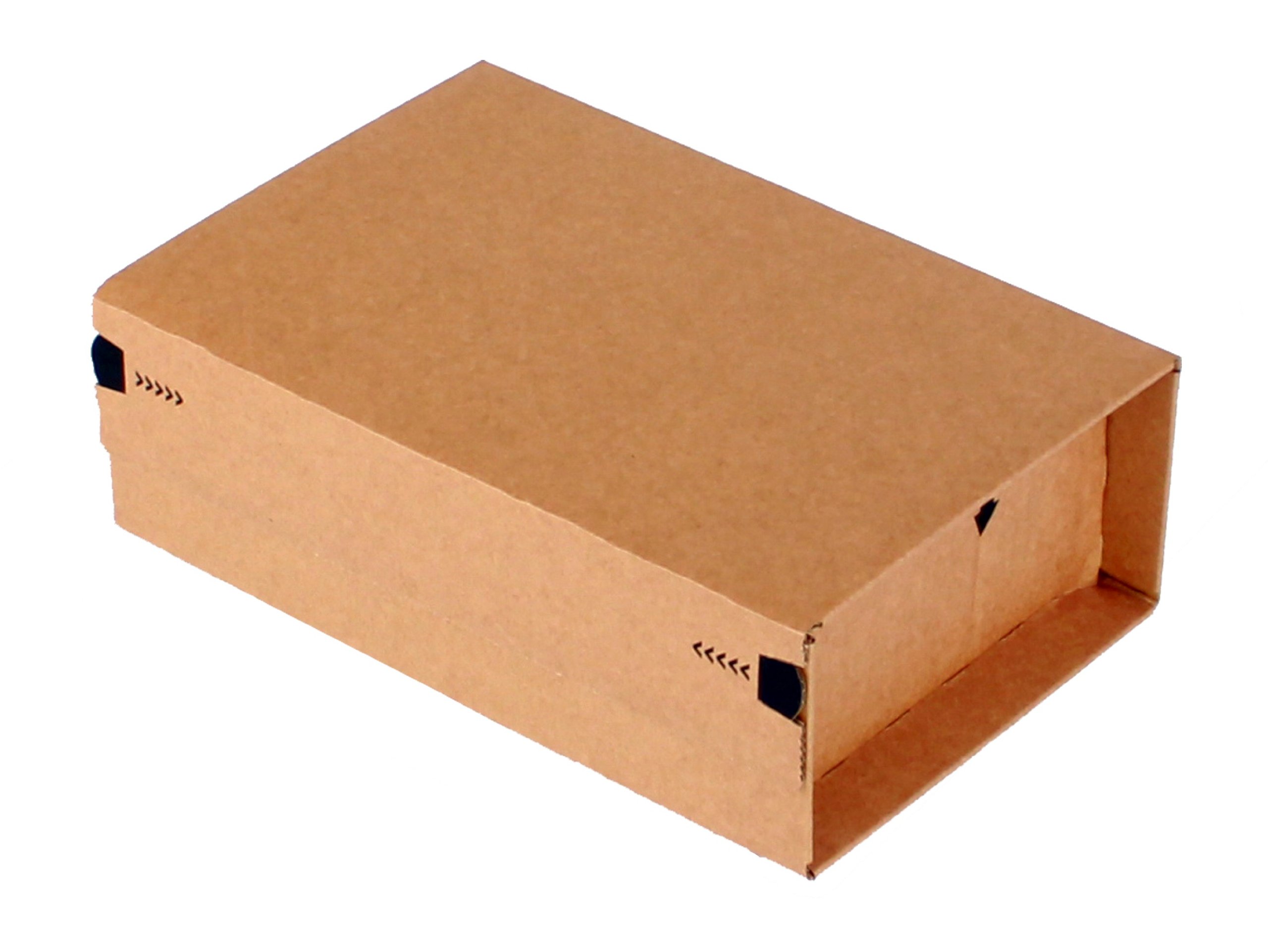 Postbox Secure Premium PP K07.02 aus Wellpappe, DIN A5+, 230 x 166 x 90 mm, 20-er Pack, braun
