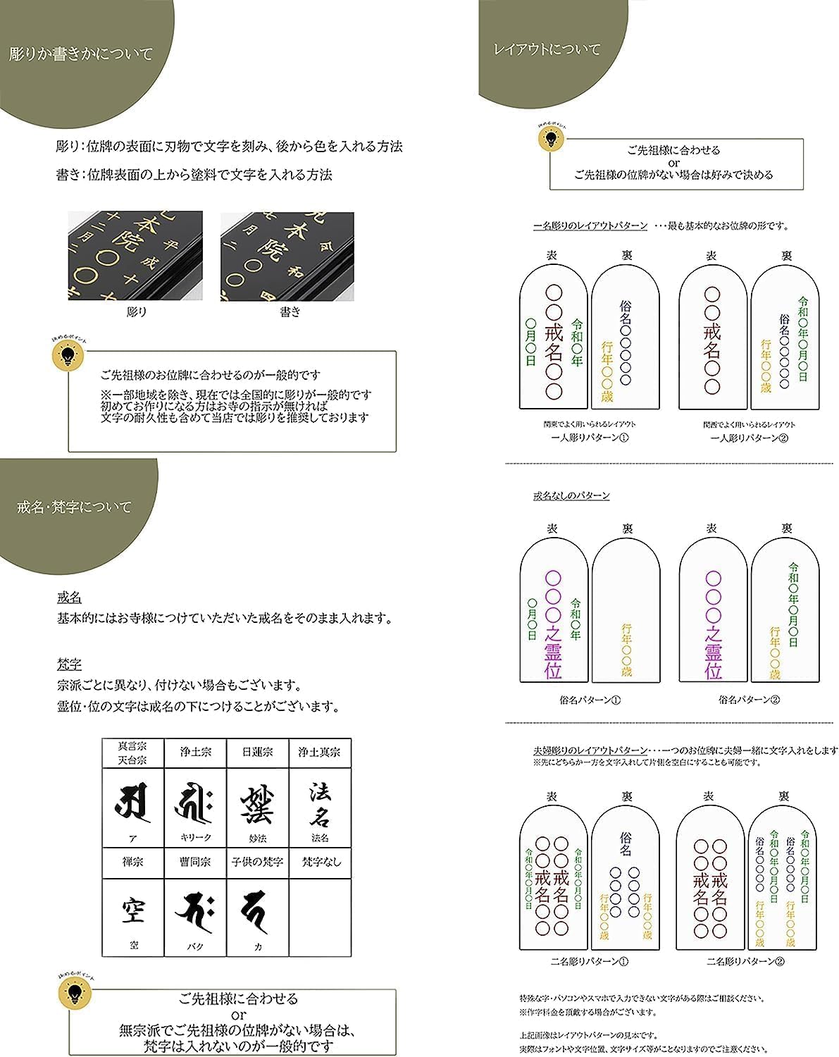 位牌 文字彫り代込み 塗り位牌 三方金 千倉座 4.5寸 【一名分名入れ代金込み】 【四国三十六不動霊場】