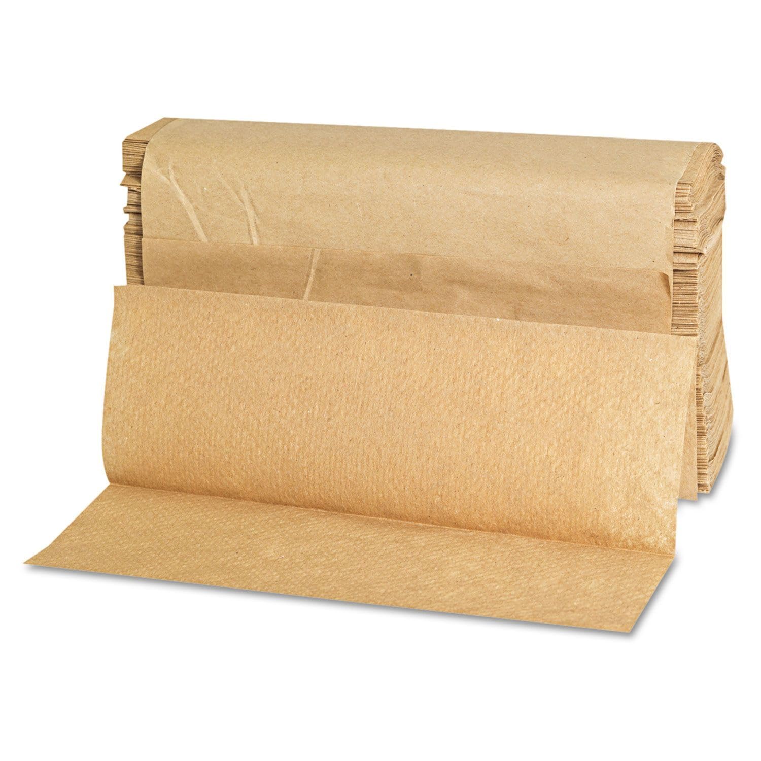 GEN 1508 Składane ręczniki papierowe, wieloskładane, 25 x 9 9/20, naturalne, 250 ręczników w opakowaniu (opakowanie 16 sztuk)