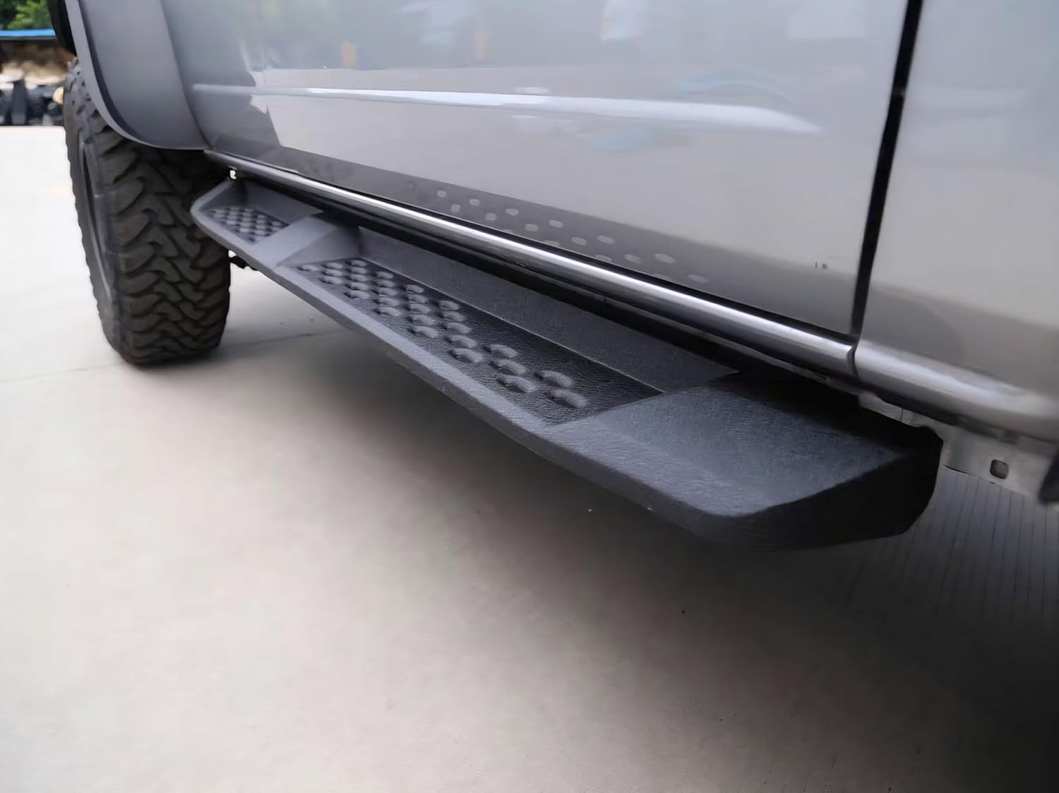 Dermon Raptor Style Running Boards Compatible with 2021-2025 Bronco 4-Doors Drop Side Steps Nerf Bars (Not fit Bronco 2-Doors | Sport | Bronco w/o Rock Rail) Heavy Duty Manganese Steel Black