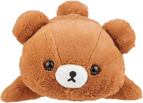 Rilakkuma Chairoikoguma San-X Original Laydown Huggable Series Plush