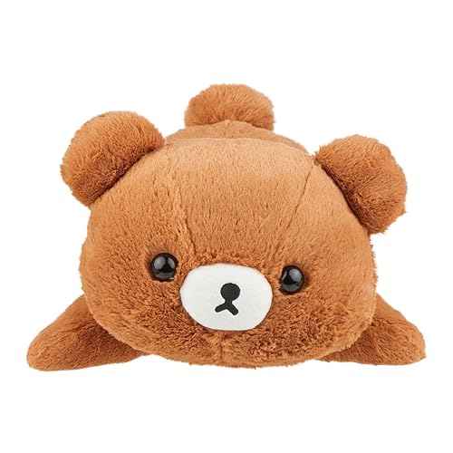 Rilakkuma Chairoikoguma San-X Original Laydown Huggable Series Plush