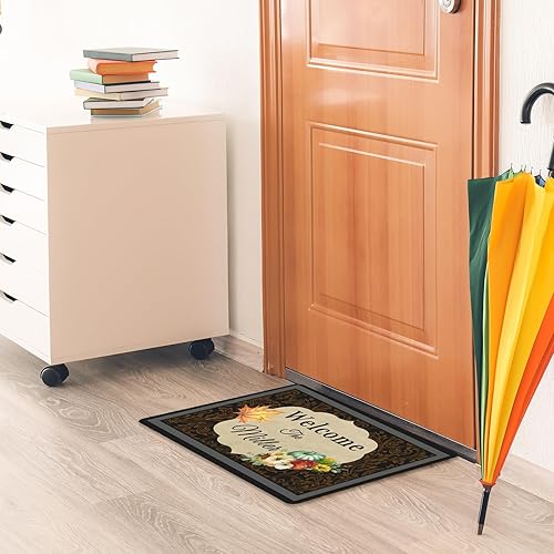 Miniatura 3 de Tapete personalizado para decoración de puerta al aire libre para entrada de patio, tapetes personalizados para puerta delantera con texto para