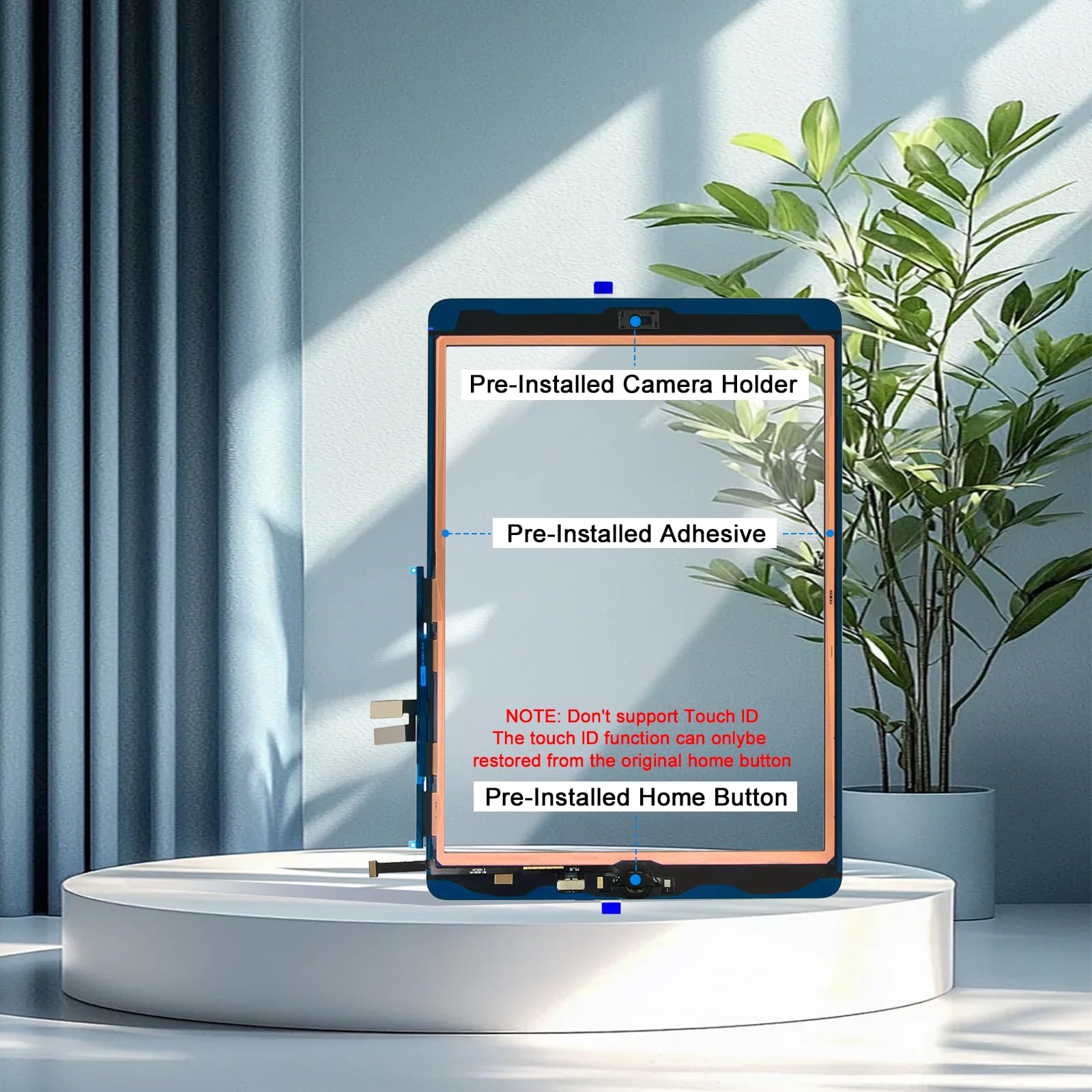 Amazon.co.jp: iPad 第9世代 (9 Gen 2021) 画面交換用デジタイザー