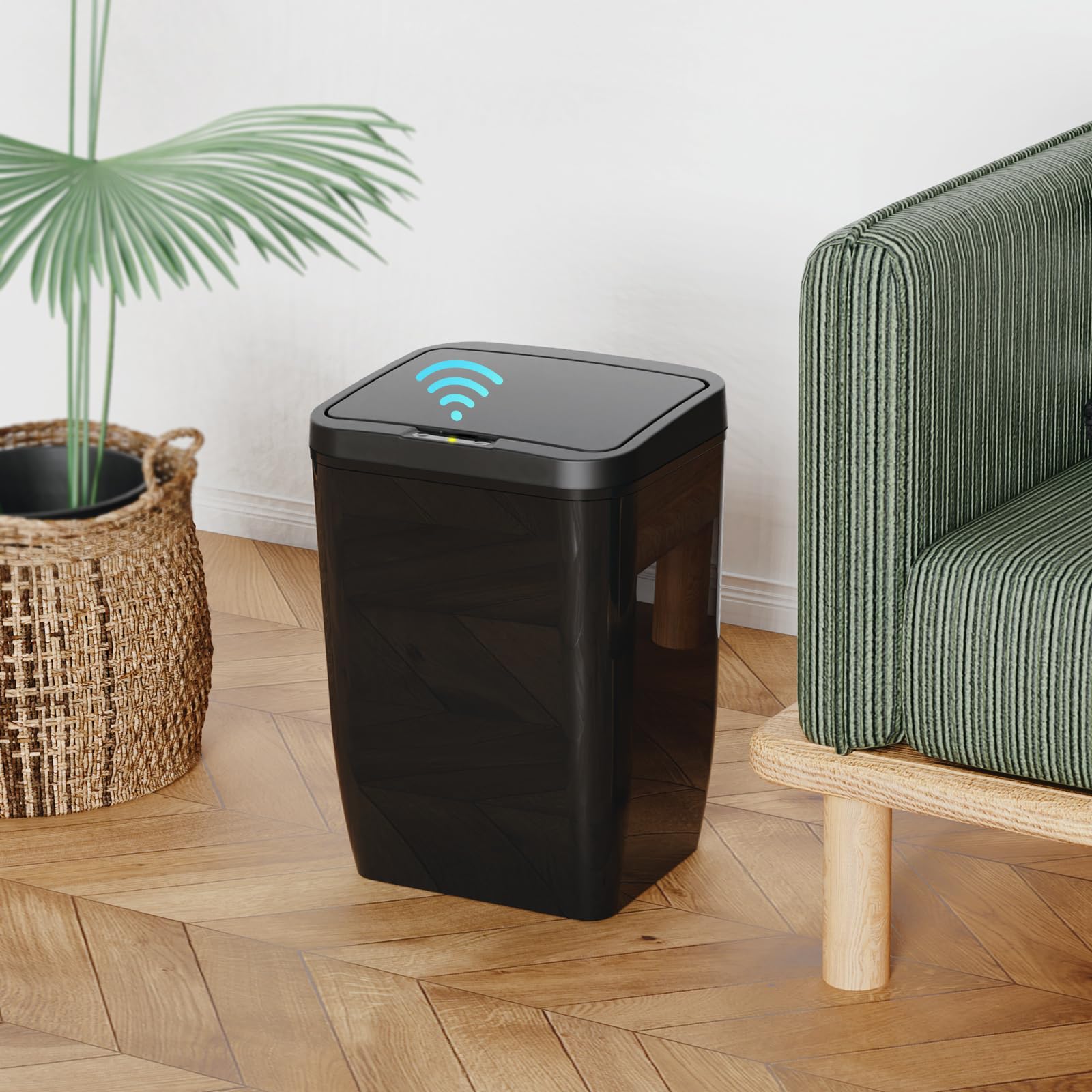 Amazon｜【スムーズに自動開閉】12L ゴミ箱 自動 ふた付き