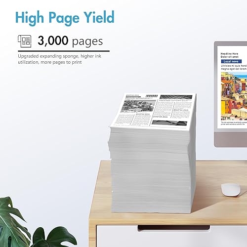 Vista 73 de 137 Cartucho de tóner de repuesto para Canon 137 CRG137 9435B001AA para usar con impresora ImageClass D570 LBP151dw MF216n MF236n MF232W MF227dw