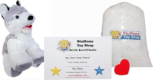 Miniatura 2 de Haz tu propio juego de raquetas de nieve de 8 pulgadas con diseño de animal de peluche, no requiere costura