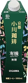 京都 小川咖啡 有机咖啡 无糖 1L×6瓶