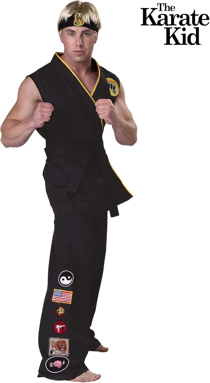 Authentic Karate Kid Cobra Kai Costume - Image 2