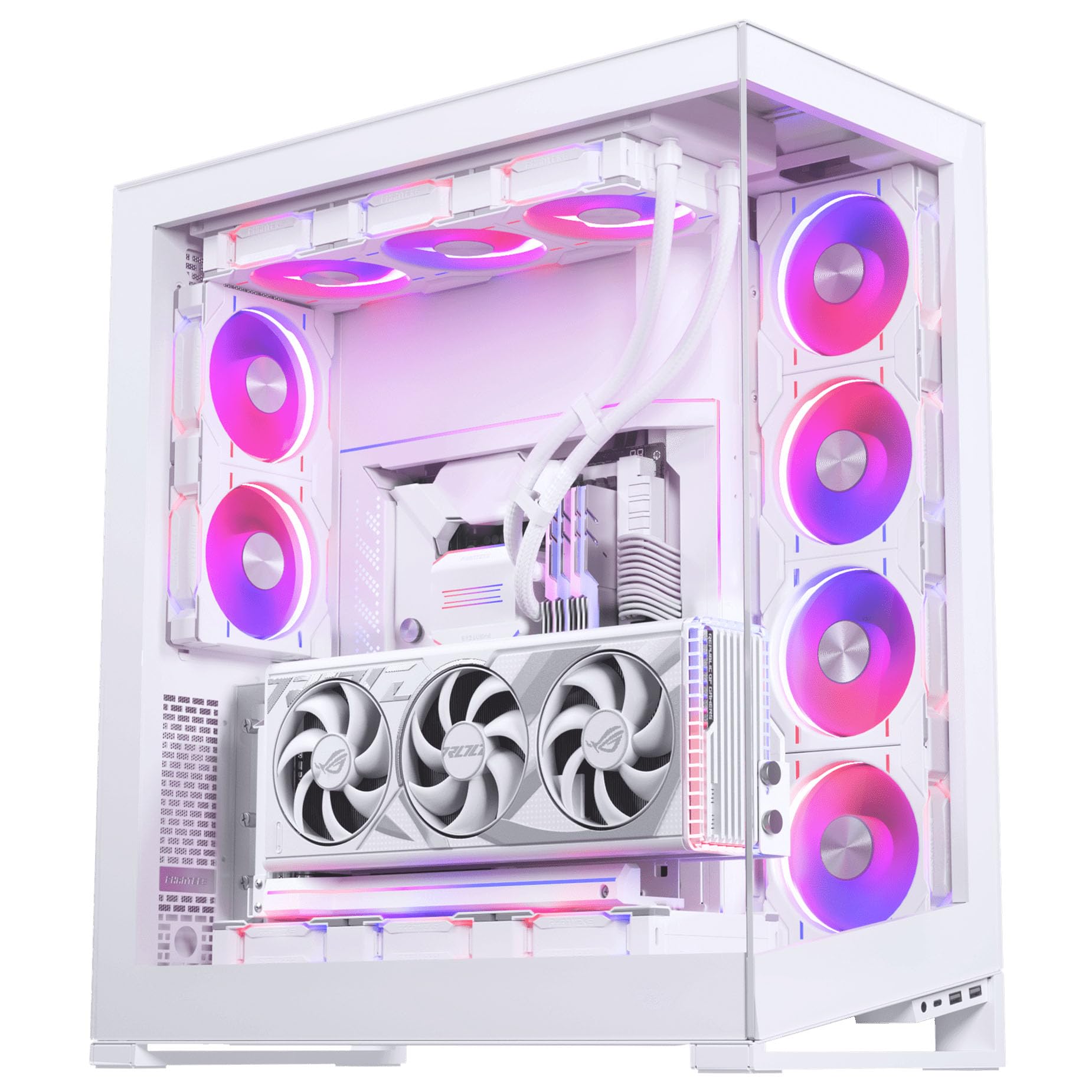 EK VadarX3M D-RGB ホワイト 5個セット Amazon.co.jp: Phanteks プレミアム Gen5 垂直 GPU ブラケット PCIex16