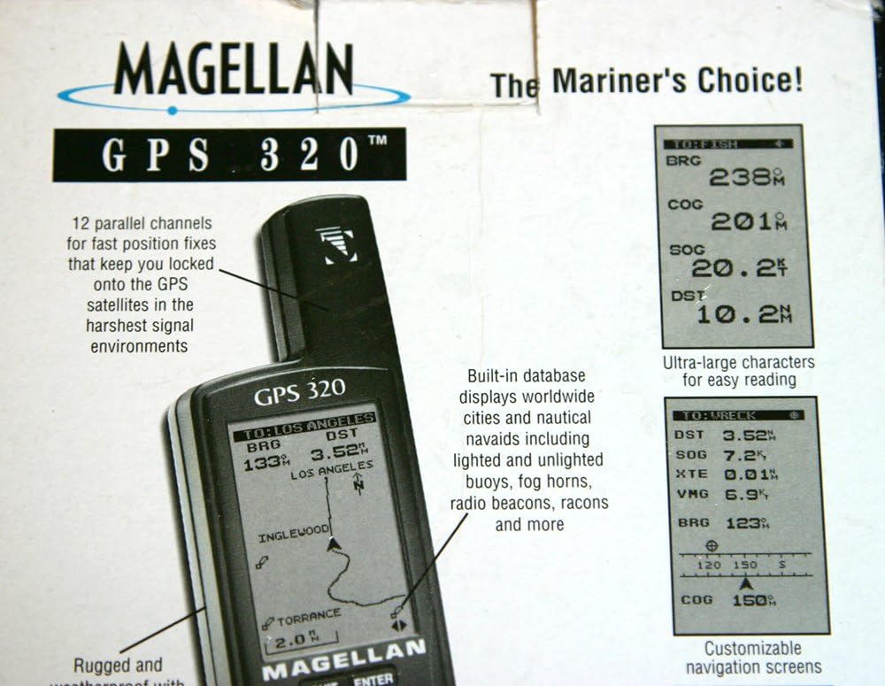Magellan GPS 320 2.2-Inch Portable GPS Navigator