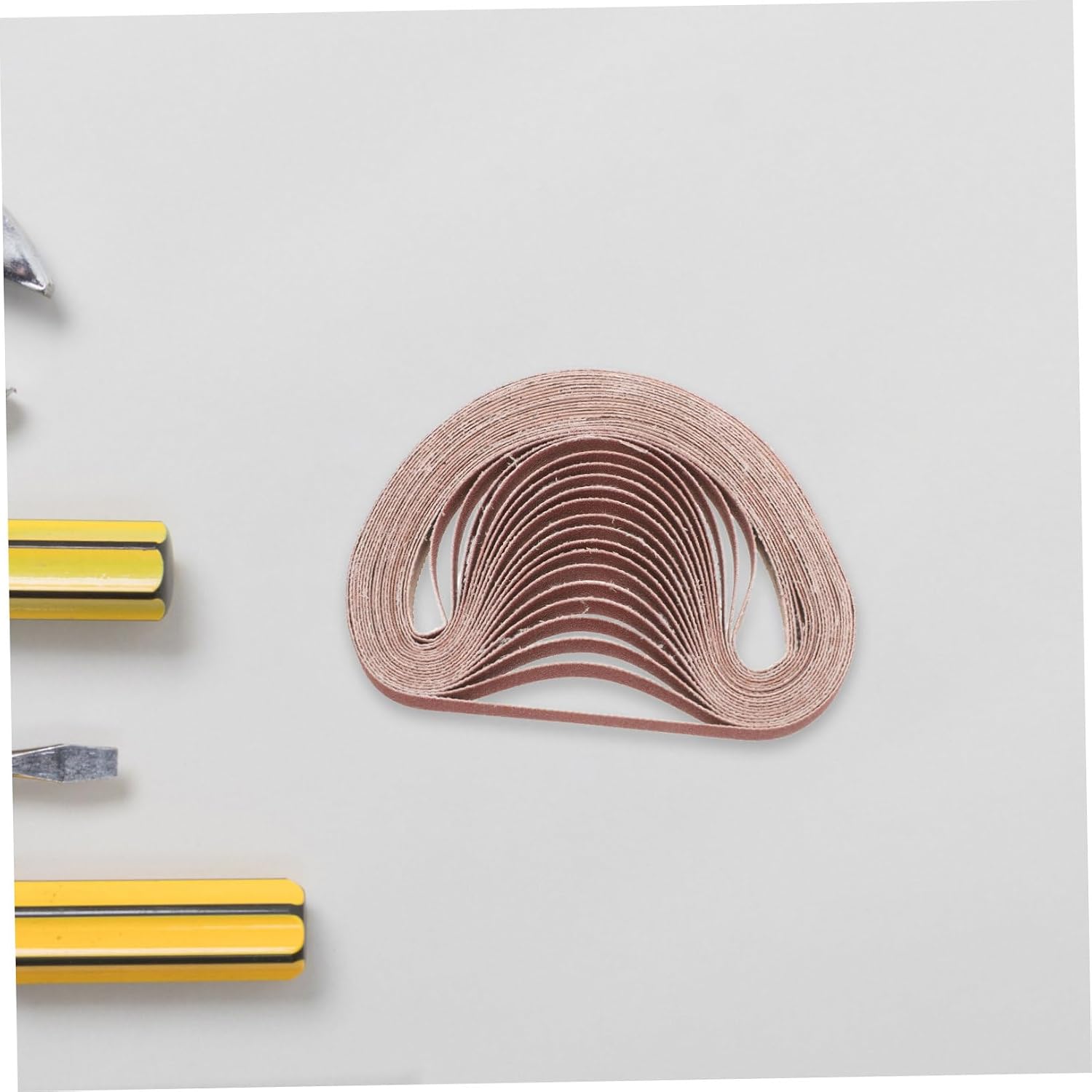 20pcs Aluminum Oxide Sanding Belts Grit Versatile for Woodworking Metal Polishing Compatible Various Sanders Sander Belts for Efficient Sanding Operations