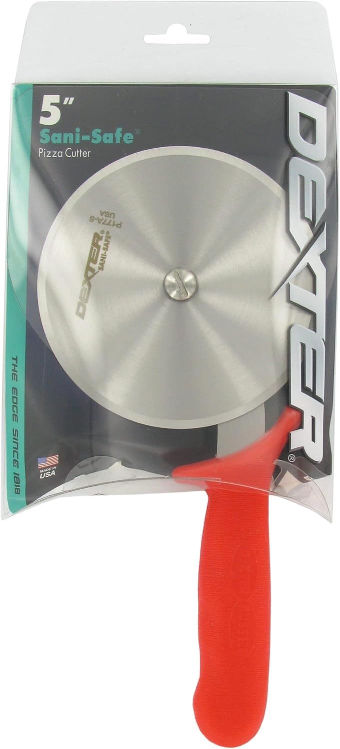 Dexter Russell Sani-Safe Red Handle 5" Pizza Cutter