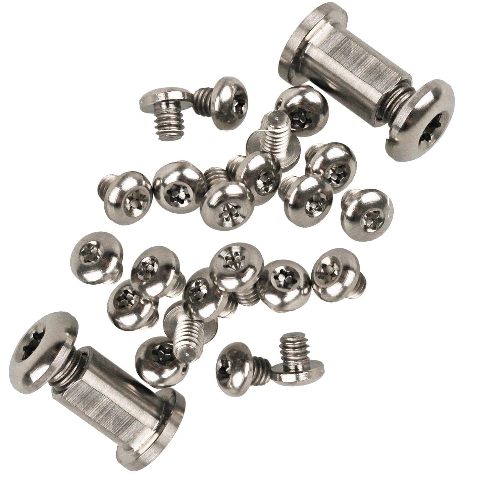 26Pcs Titanium Alloy Torx Screw Set for Benchmade 535 BUGOUT Knife(Titanium)