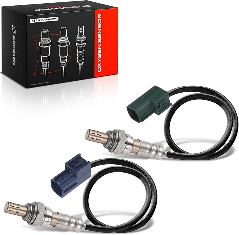 Par de sensores de oxigênio O2 pós-catalisador A-Premium para Nissan Frontier, NV, Pathfinder, Xterra e Suzuki Equator 4.0L