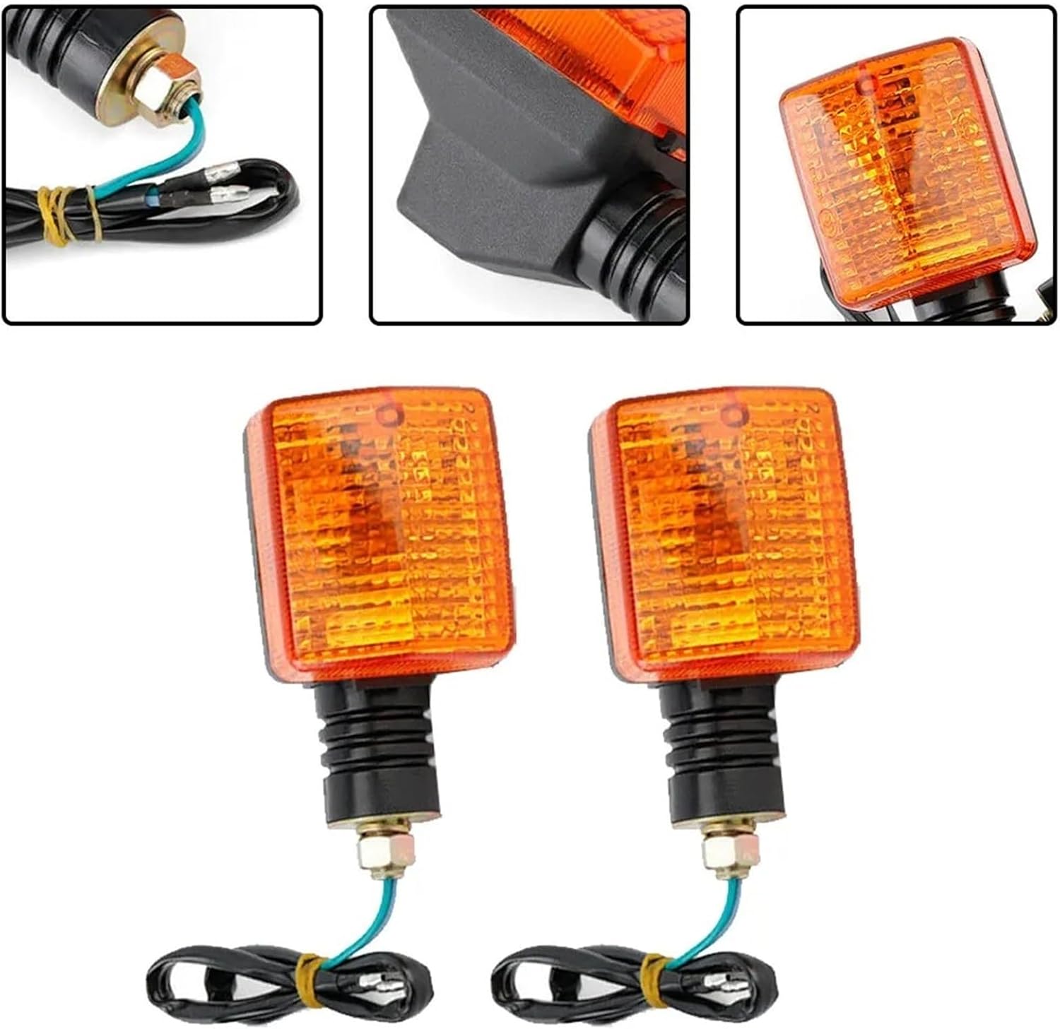 オートバイウインカー リアターンシグナルライトランプインジケーターウィンカーブリンカーのために XR650L 1993-20 のため