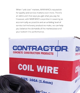 16 GA Black Annealed Wire 3.5 lb Spools, 20 Coils Per Box